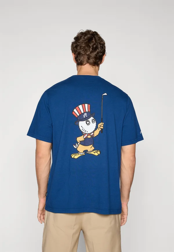 EAGLE BUCKETS POCKET TEE - Print T-shirt - navy