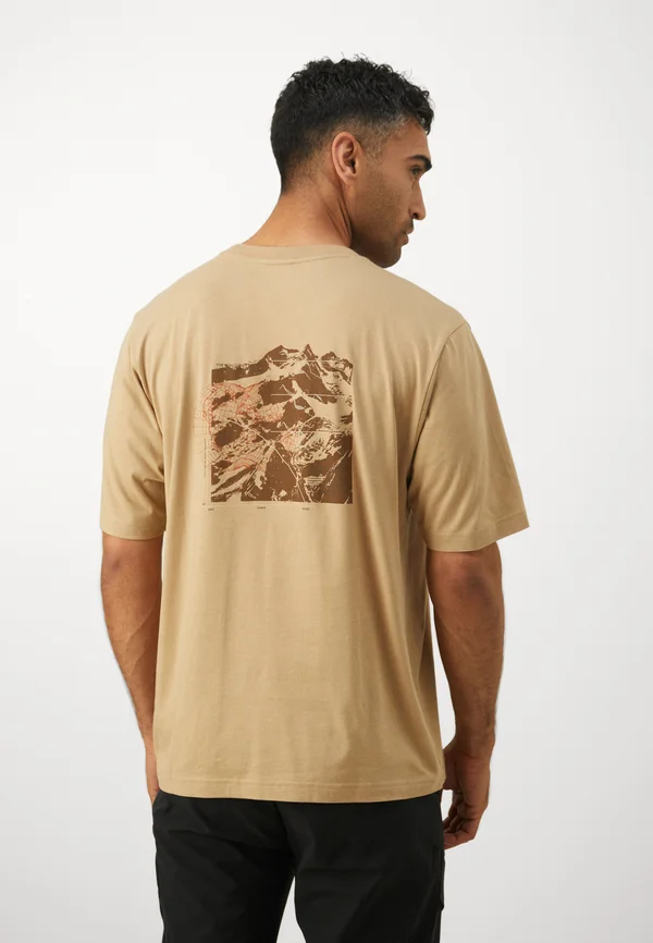 EAGLE GLACIER - Print T-shirt - quicksand