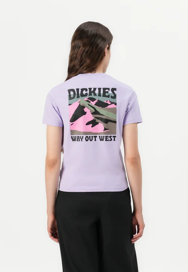 EAST GLACIER TEE - Print T-shirt - lilac