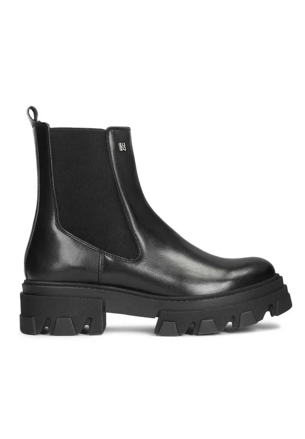 EAST - Platform ankle boots - black