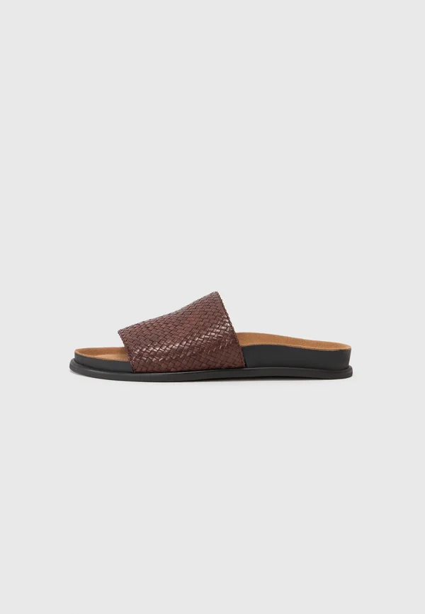 EFFIE - Platform sandals - chocolate