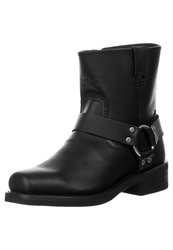EL PASO - Cowboy/biker ankle boot - black