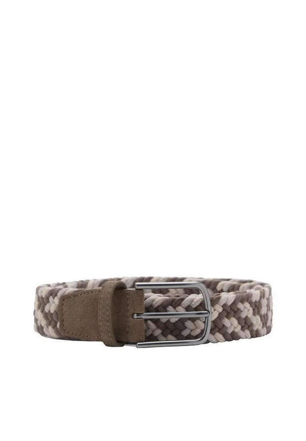 ELASTIC - Braided belt - khaki