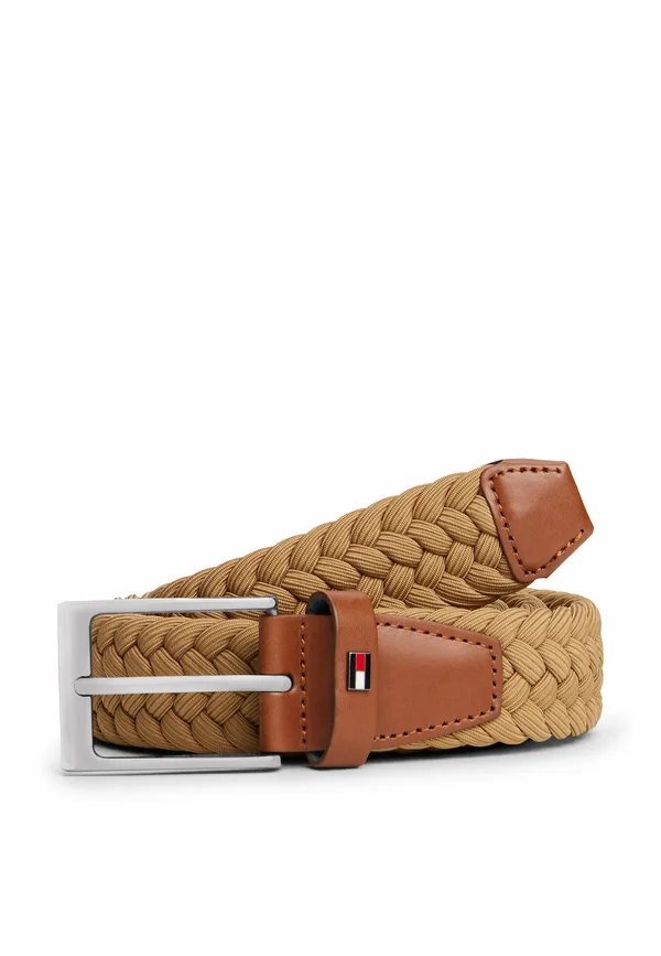 ELASTIC - Braided belt - safari canvas