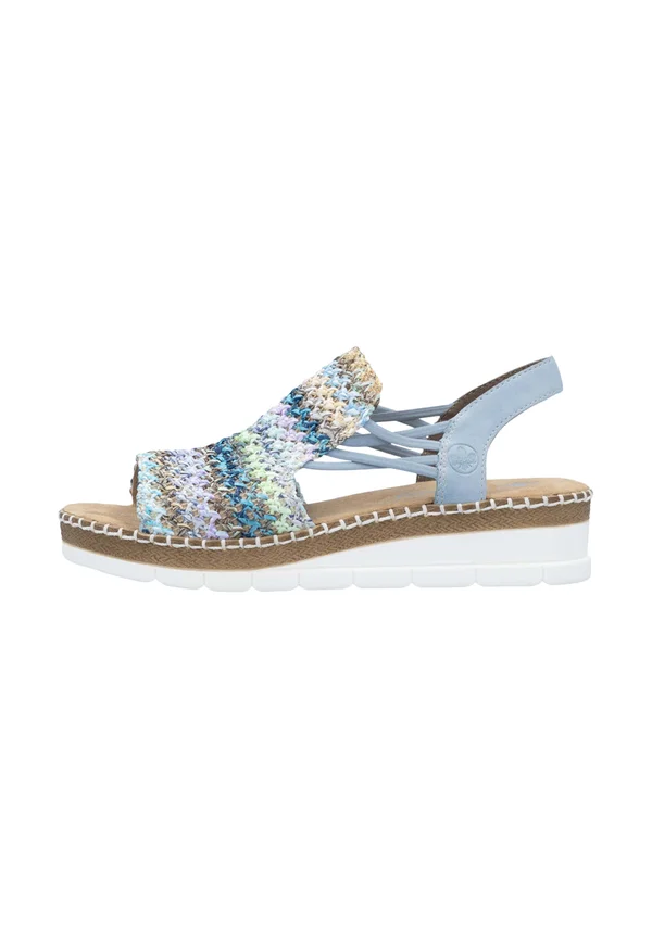 À ELASTIQUE FLECHTANA - Wedge sandals - multicolor