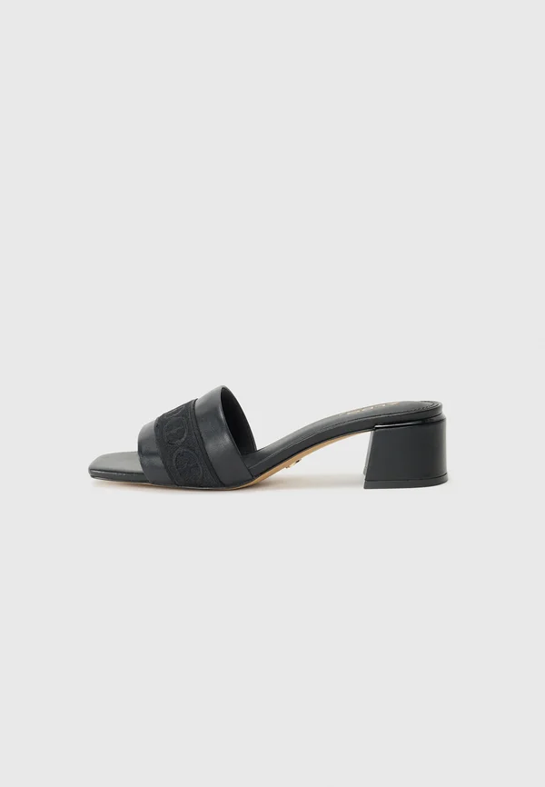 ELBENALDAR - Heeled mules - black