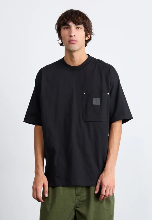 ELDON POCKET  - Basic T-shirt - black