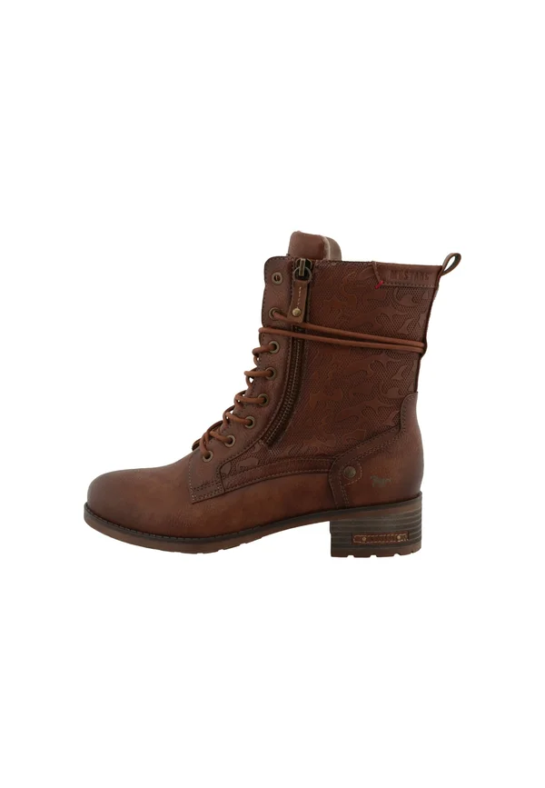 ELEGANTE - Cowboy/biker ankle boot - cognac
