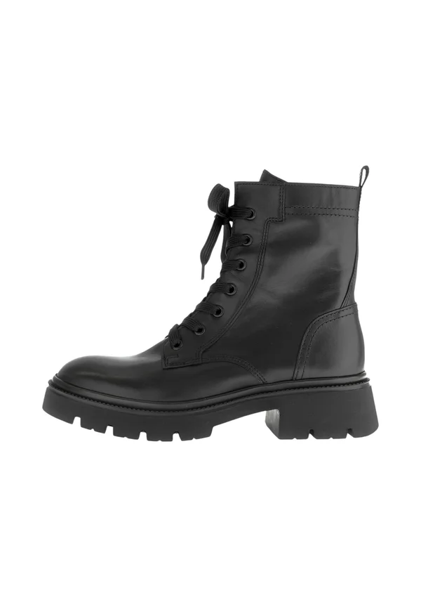 ELEGANTE F-WEITE - Platform ankle boots - schwarz