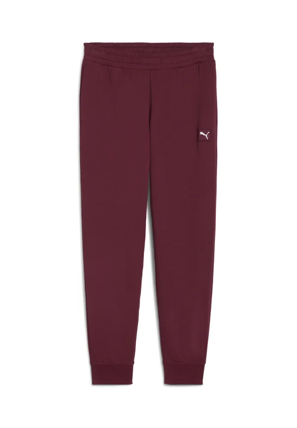 ELEVATED - Tracksuit bottoms - ruby shimmer