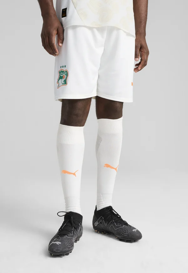 ELFENBEINKÜSTE  - National team wear - white dark myrtle