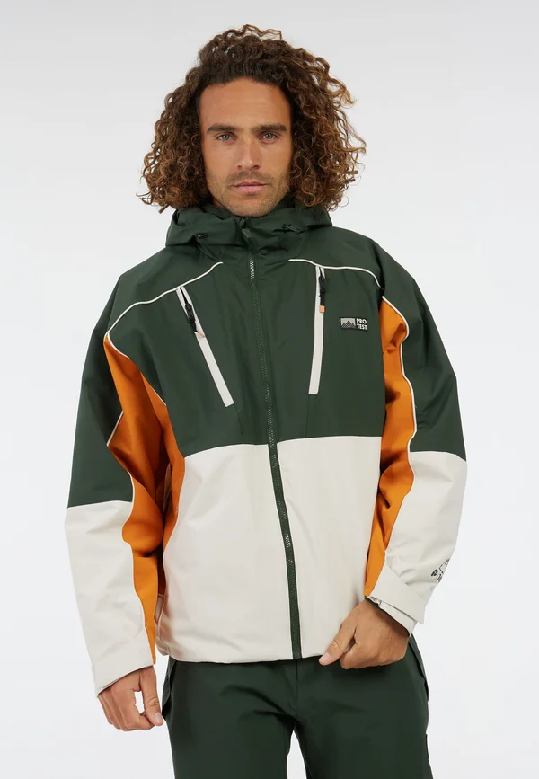 ELGIN - Snowboard jacket - kale green
