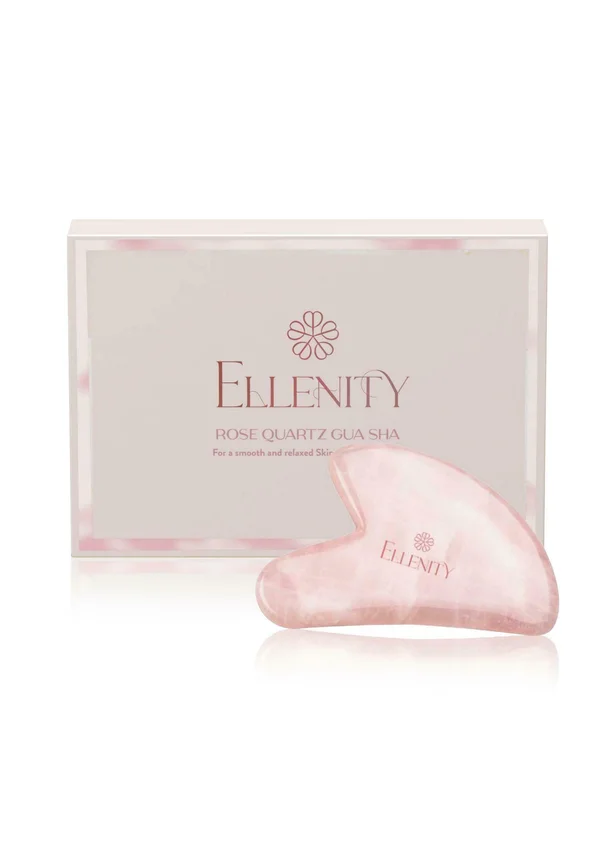 ELLENITY ROSE QUARTZ GUA SHA – GRADE A QUALITY - Gua sha & rollers - rosa