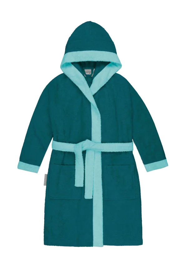 ELOUNDA - Dressing gown - blau