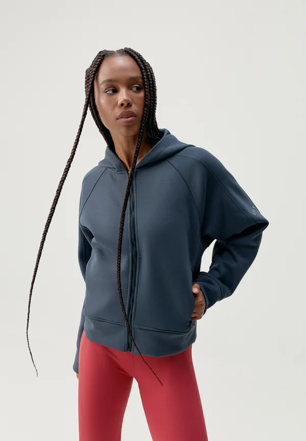 ELSA  - Zip-up sweatshirt - azul