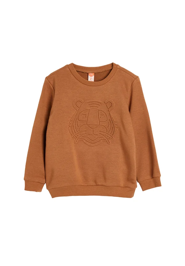 EMBOSSED - Sweatshirt - brown