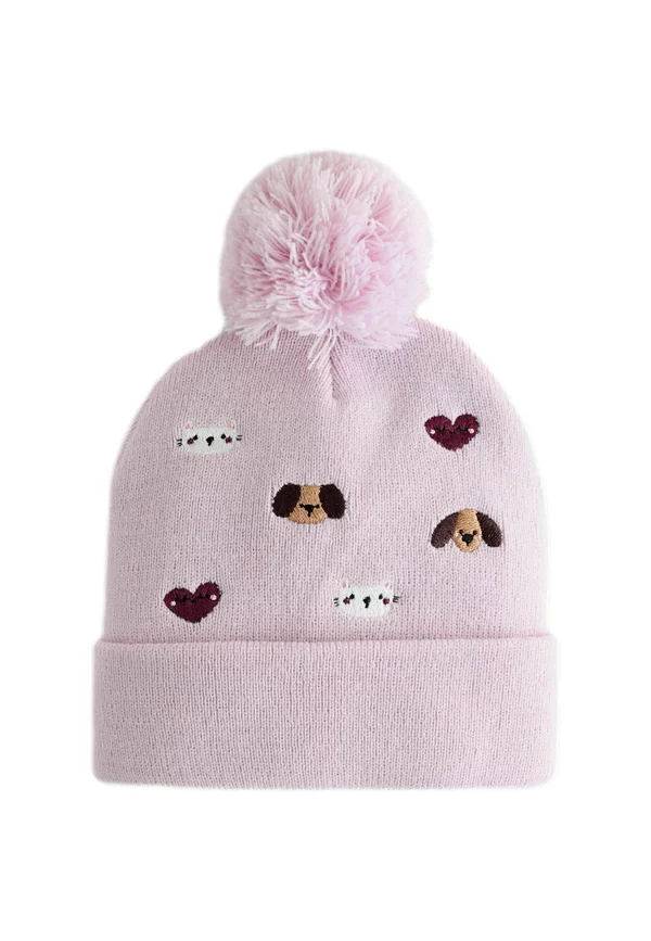 EMBROIDED POM - Beanie - pets