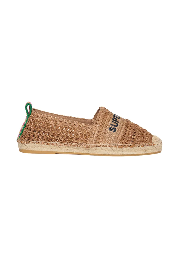 EMBROIDERED - Espadrilles - natural