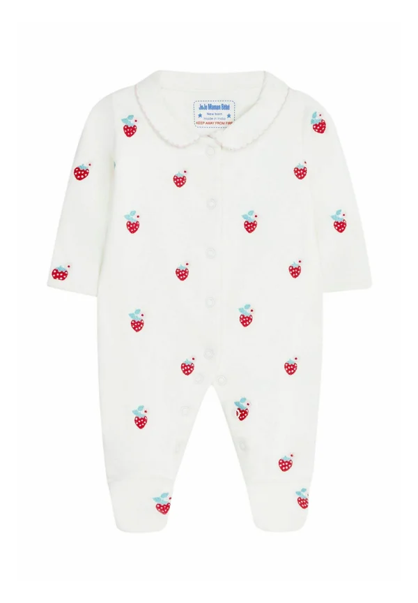 EMBROIDERED REGULAR FIT - Sleep suit - strawberry
