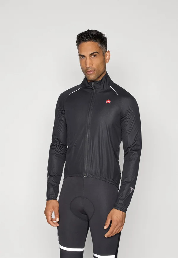 EMERGENCY RAIN JACKET - Cycling jacket - light black