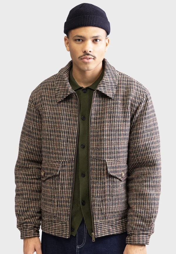 EMILIO JACKET BOXY FIT - Bomber Jacket - travertine