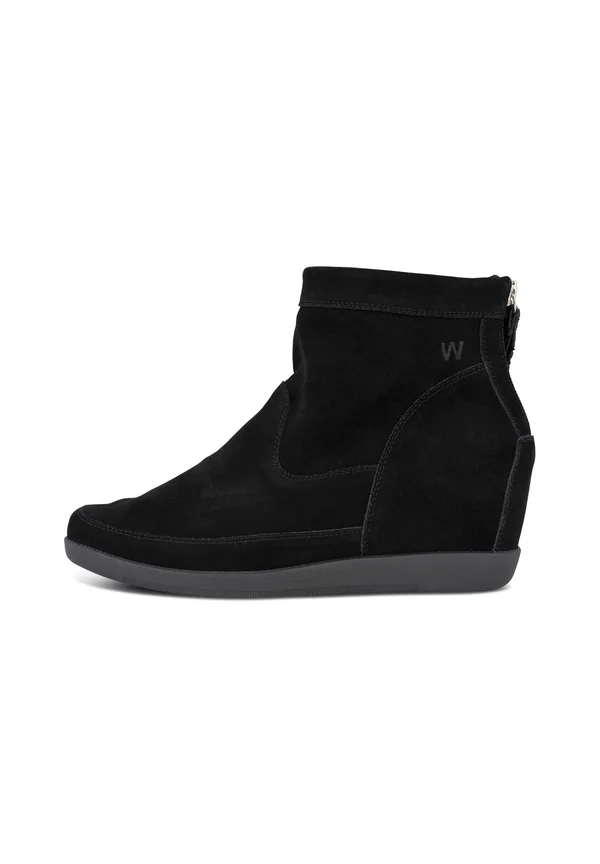 EMMY - Wedge Ankle Boots - black black