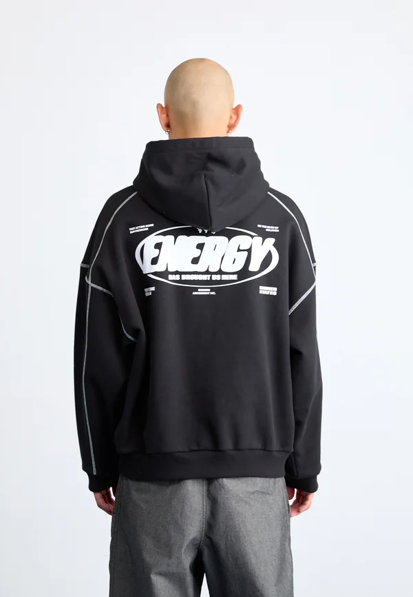 ENERGY HOODIE - Hoodie - black
