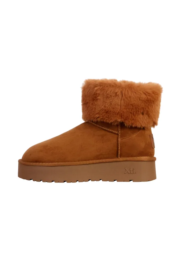 ENFILER - Winter boots - camel
