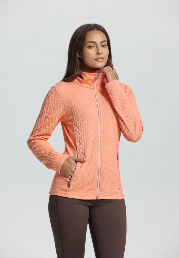 ENGELSBY - Training jacket - aprikose