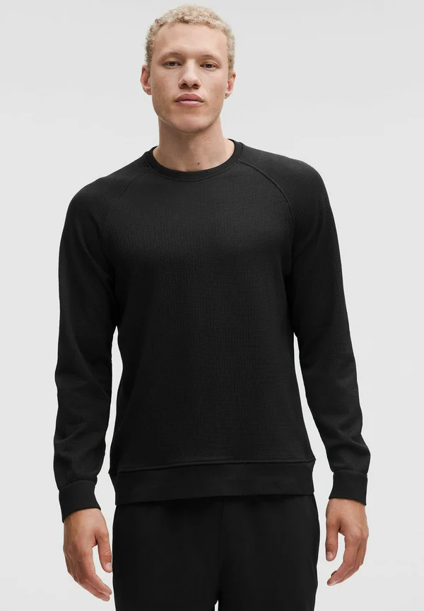 ENGINEERED WARMTH LONG-SLEEVE CREW - Jumper - black black