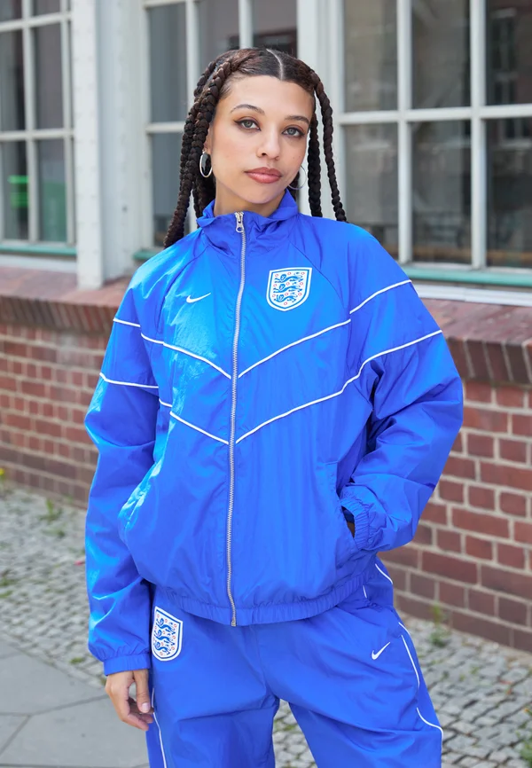 ENGLAND ENT - Windbreaker - hyper royal/white