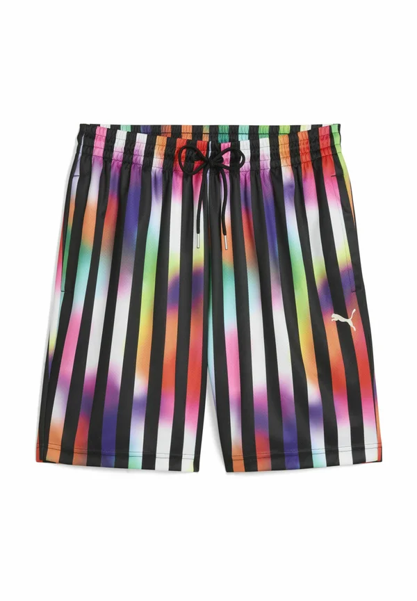 EQUAL LOVE CONFEDERATION - Shorts - black aop