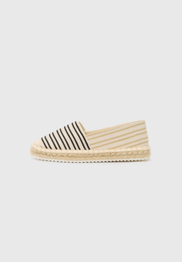 Espadrilles - beige/black