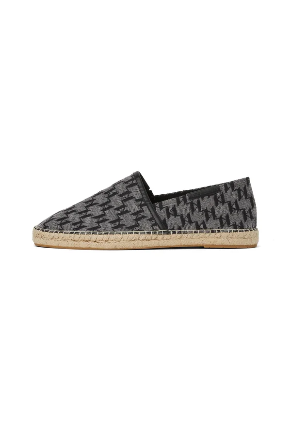 Espadrilles - black grey