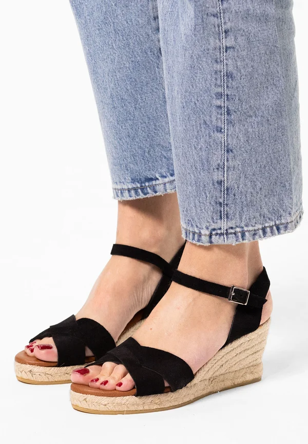 Espadrilles - schwarz