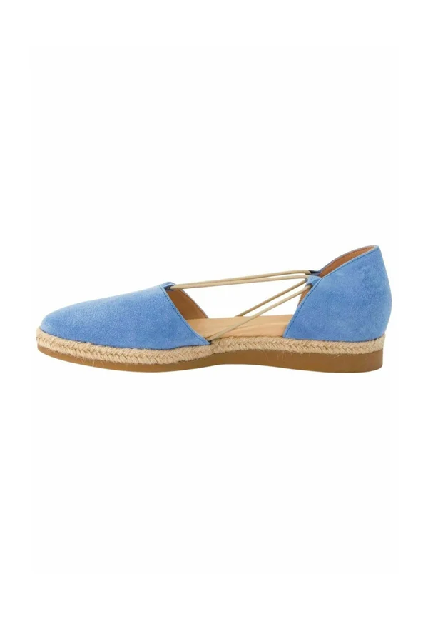 Espadrilles - soft suede pacific