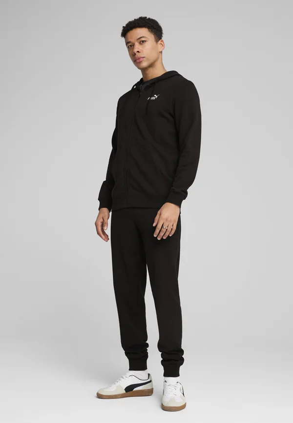 ESS NO. 1 LOGO  - Zip-up sweatshirt - black