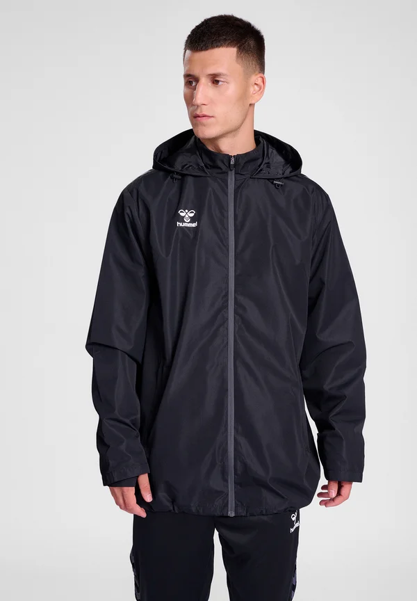 ESSENTIAL ALLWEATHER - Waterproof jacket - black