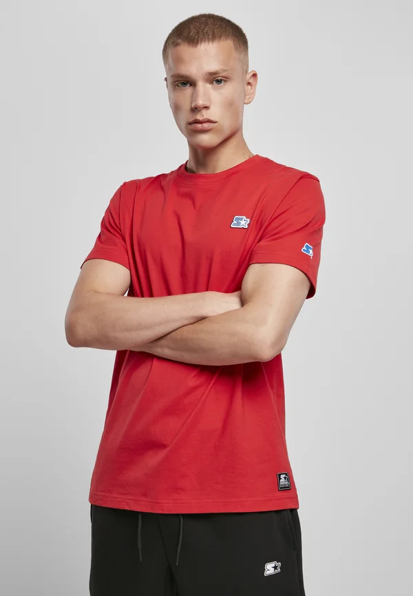 ESSENTIAL  - Basic T-shirt - cityred
