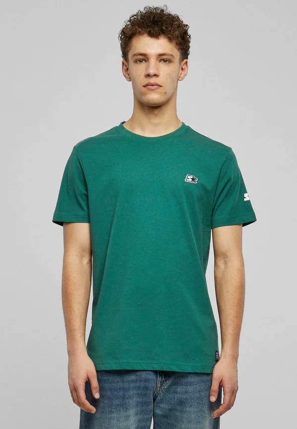 ESSENTIAL  - Basic T-shirt - darkfreshgreen