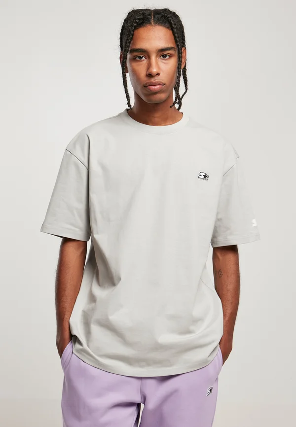 ESSENTIAL - Basic T-shirt - lightasphalt