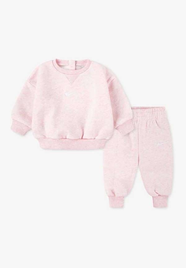 ESSENTIAL CREW SET UNISEX - Tracksuit - pink foam heather