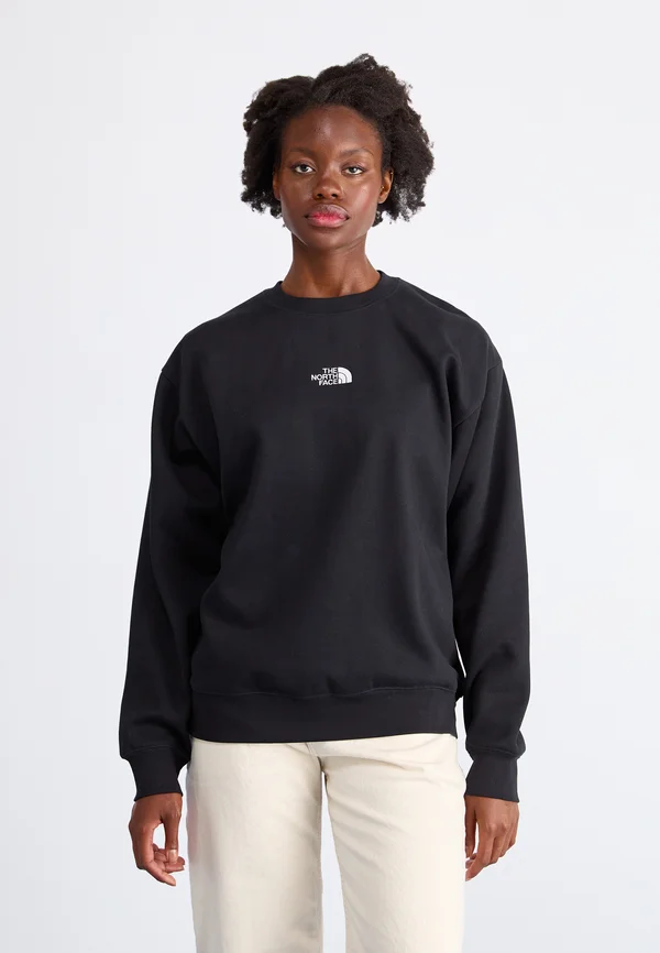 ESSENTIAL CREW - Sweatshirt - black