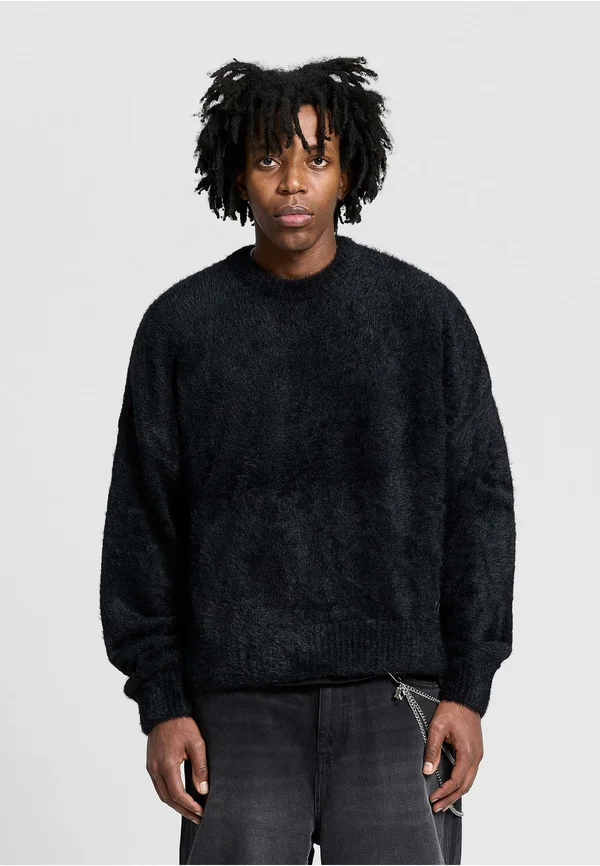 ESSENTIAL FURRY - Jumper - black