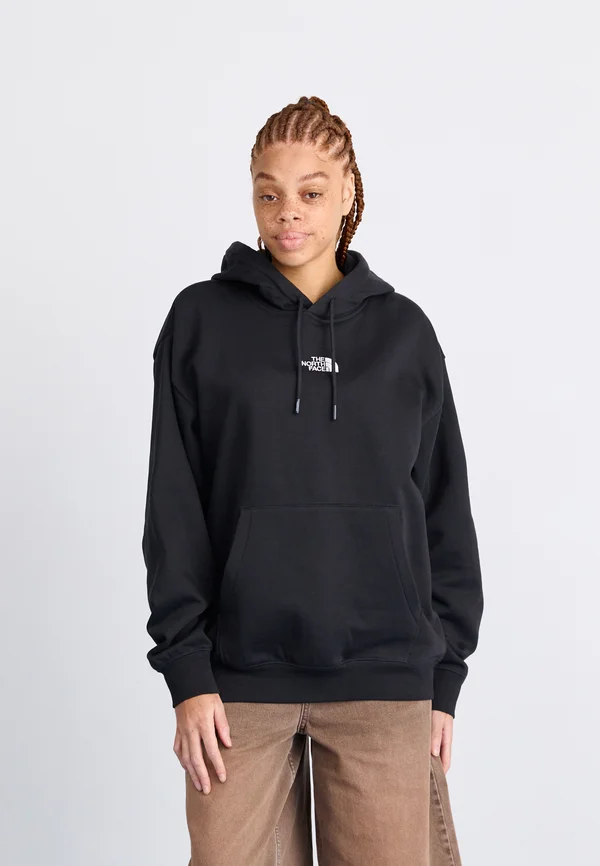 ESSENTIAL OVERSIZE HOODIE - Sweatshirt - black