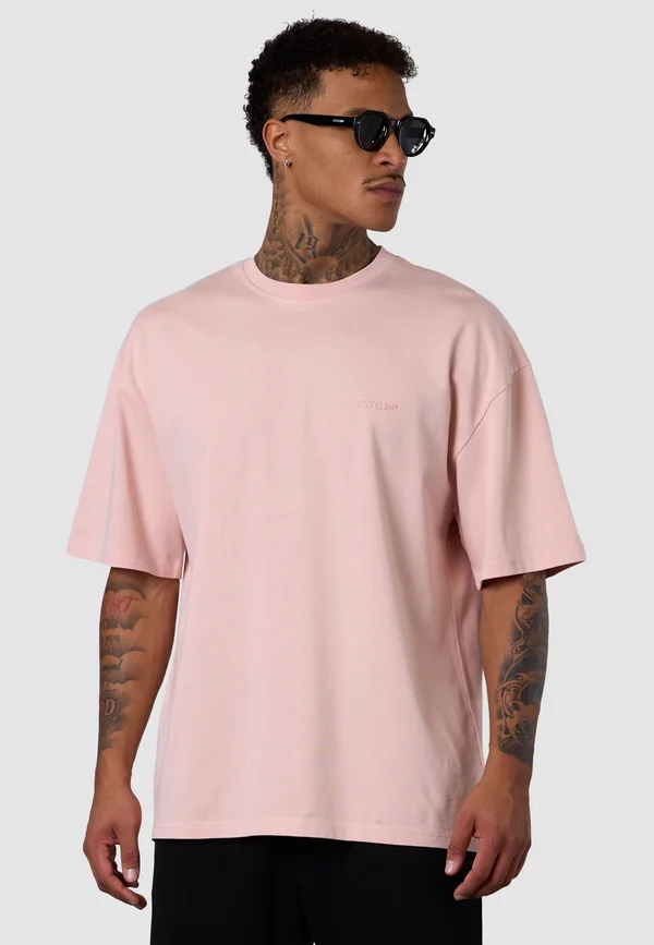 ESSENTIAL OVERSIZED - Basic T-shirt - smokerose
