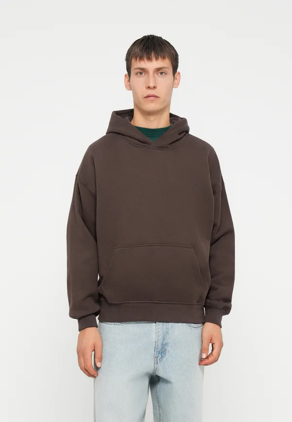 ESSENTIAL POPOVER - Hoodie - brown