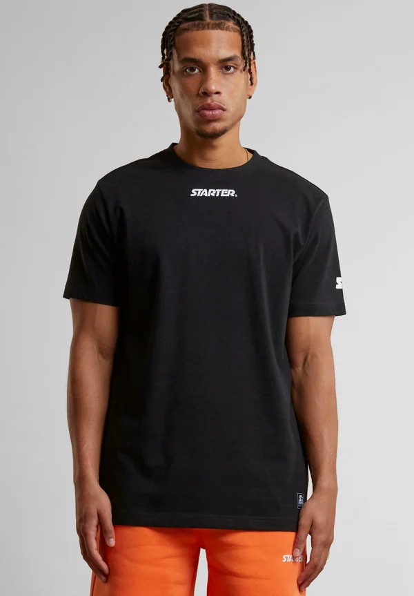 ESSENTIAL - Print T-shirt - black