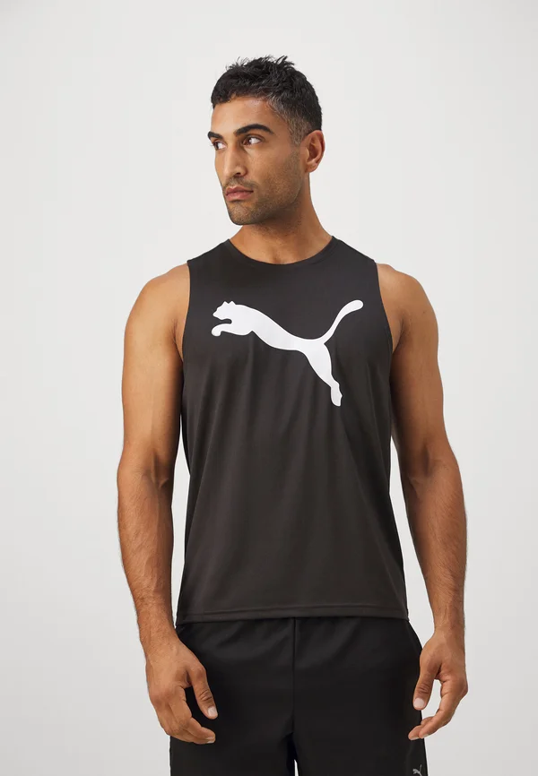 ESSENTIAL SLEEVELESS TANK - Top - black