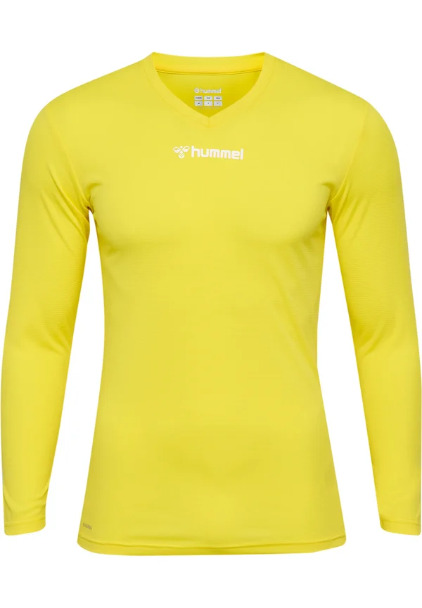 ESSENTIAL TEE - Long sleeved top - blazing yellow